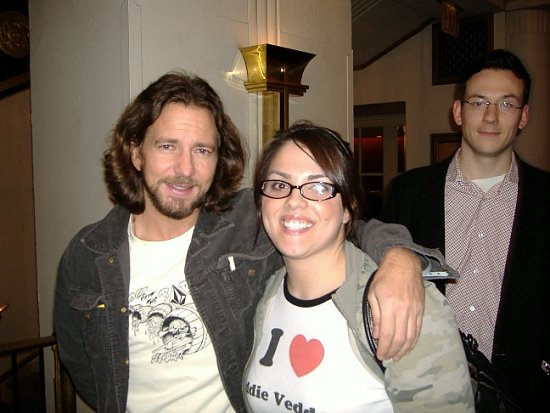 Celebrity Sighting: Eddie Vedder in NY
